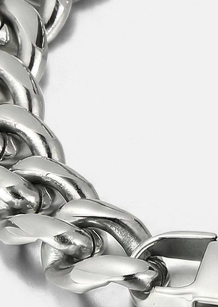 Armband Iron Valor - Versilbert