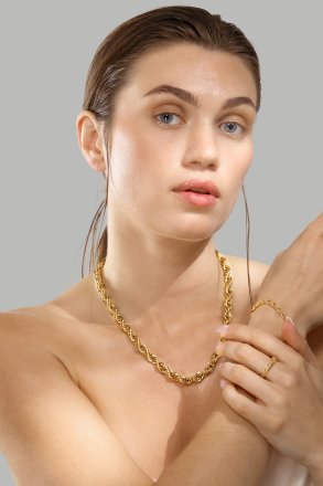 Armband Tresse - 18k Vergoldet