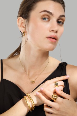 Armband Bold Cuff - 18k Vergoldet