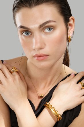 Ring Infinity Knot - 18k Vergoldet