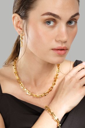 Halskette Link Luxe– 18k Vergoldet