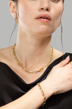Ohrringe Loop Duo – 18k Vergoldet