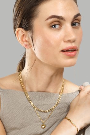 Halskette Figaro Chain - 18k Vergoldet