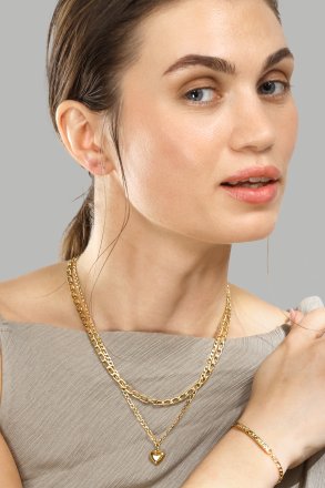 Armband V-Lock - 18k Vergoldet