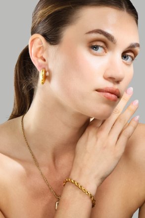 Halskette Black Luxe - 18k Vergoldet