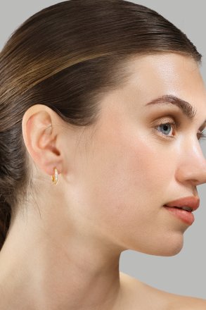 Ohrringe Golden Spark – 18k Vergoldet