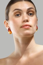 Ohrringe Verdé Glow – 18k Vergoldet