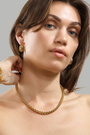 Halskette Royal Twist - 18k Vergoldet