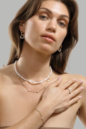 Bridal Halskette – 18k Vergoldet