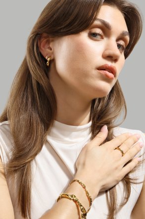 Ondula Ring - 18k Vergoldet