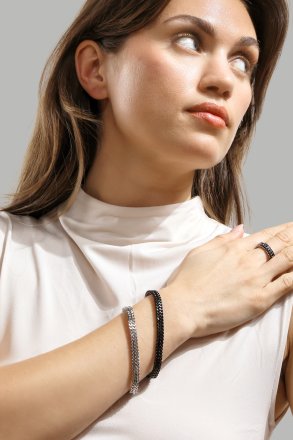 Armband Flyer - Versilbert