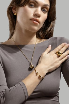 Ring Eterna - 18k vergoldet