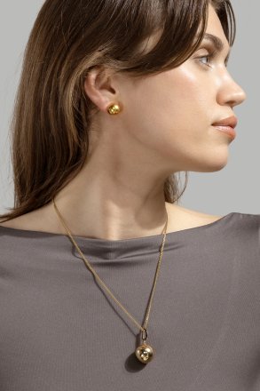 Orb Earrings - 18k Vergoldet