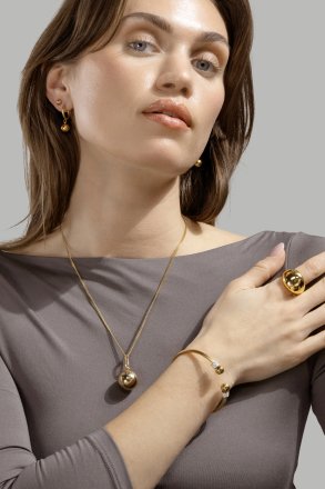 Ring Eterna - 18k vergoldet