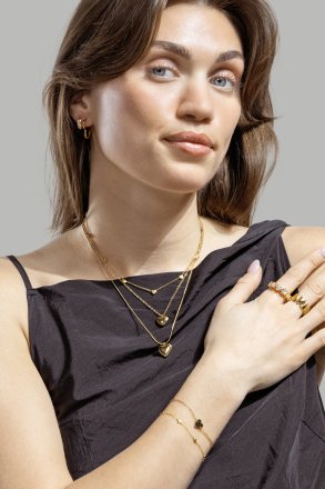 Ring Heartglow - 18k Vergoldet