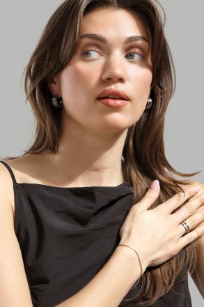 Armband Silk – Versilbert