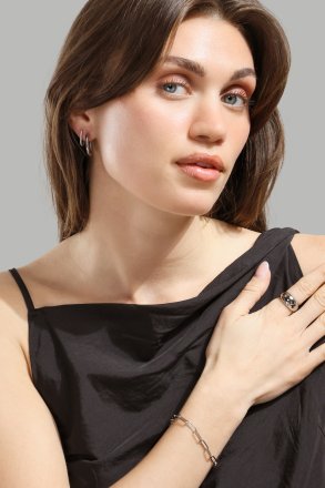 Boldura Ring - Versilbert