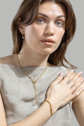 Ohrring Luxe Whisper - 18k Vergoldet
