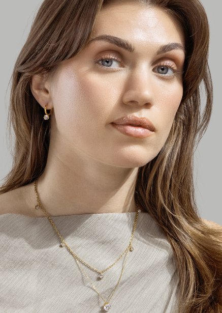 Olivia Halskette – 18k Vergoldet