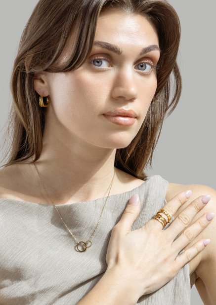 Ring Layer – 18k Vergoldet