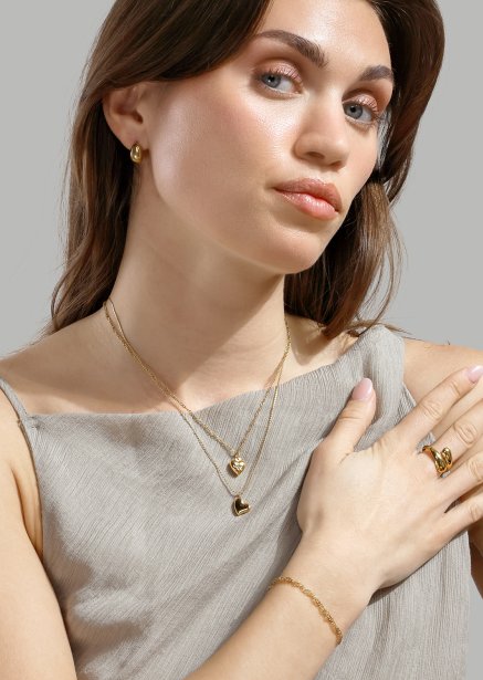 Halskette Amore - 18k Vergoldet