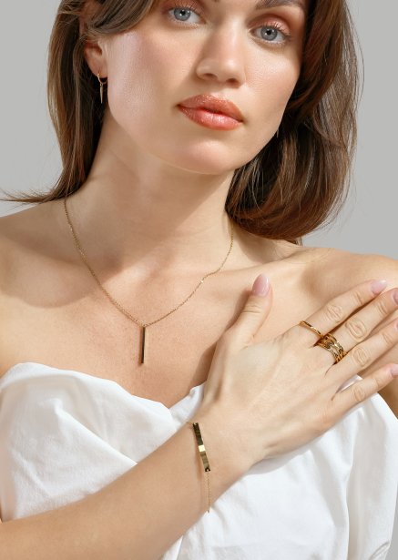 Armband Sleek Elegance- 18k Vergoldet