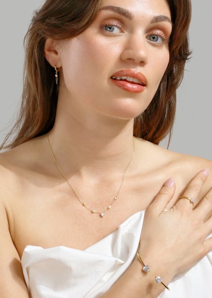 Ring Lumine- 18k Vergoldet