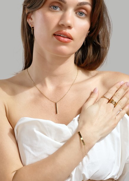 Ring Modern Grace - 18k vergoldet