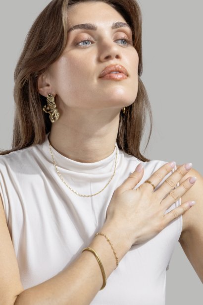 Armband Viper – 18k Vergoldet