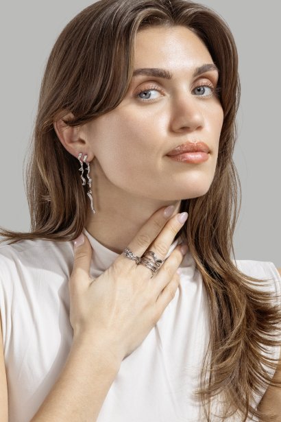 Arvia Ring - Versilbert