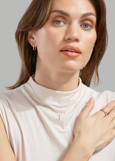 Ring Link Luxe - 18k Vergoldet