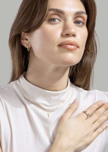 Ring Link Luxe - 18k Vergoldet