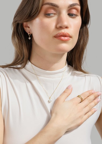 Pendora Ohrringe – 18k Vergoldet