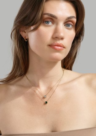 Ohrring Multicolor Shine- 18k Vergoldet