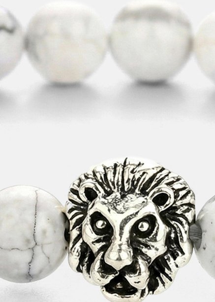 Perlenarmband Lions Crest