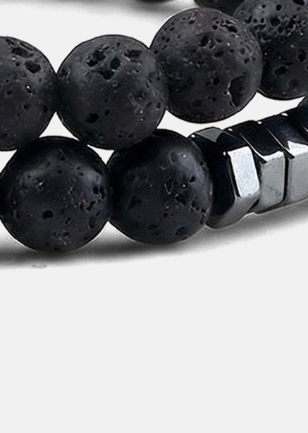 Perlenarmband Onyx Edge