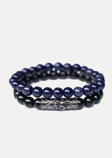 Perlenarmband Midnight Nexus