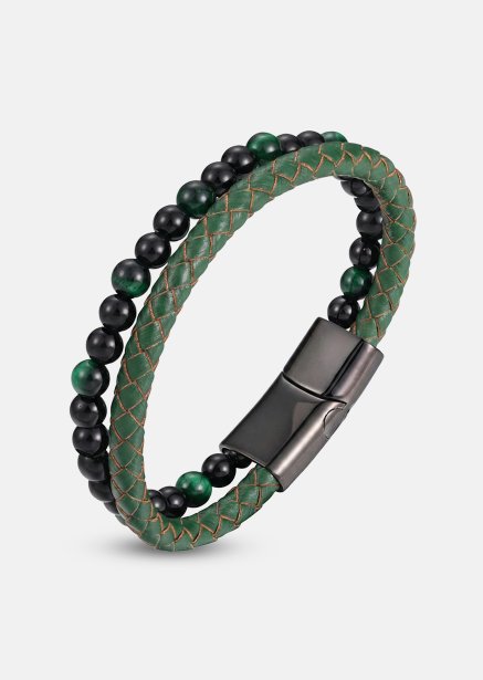 Lederarmband Verdant Veil