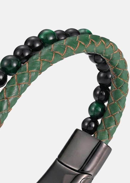 Lederarmband Verdant Veil
