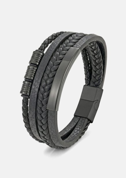 Lederarmband Iron Vow
