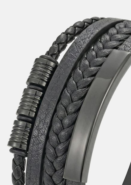 Lederarmband Iron Vow