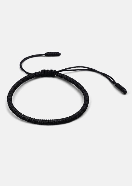 Kordelarmband Midnight Bond
