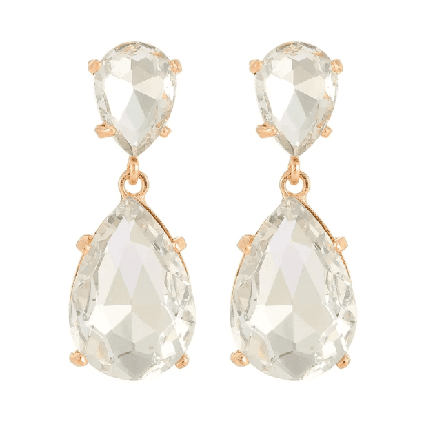 Azulora White Ohrringe – 18k Vergoldet