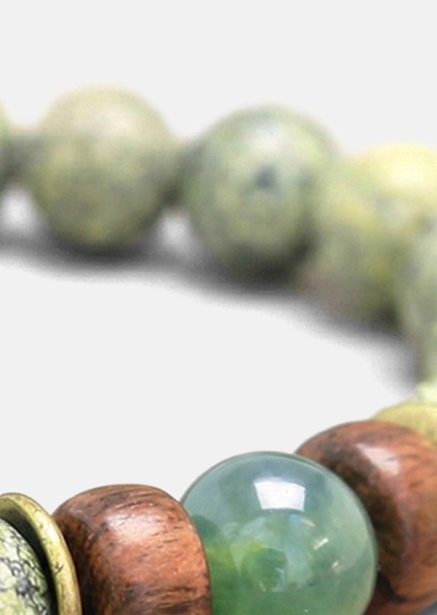 Perlenarmband Verdant Charm