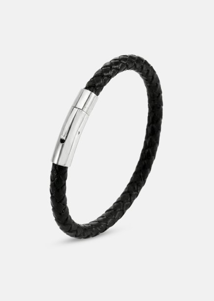 Lederarmband Velor Crest