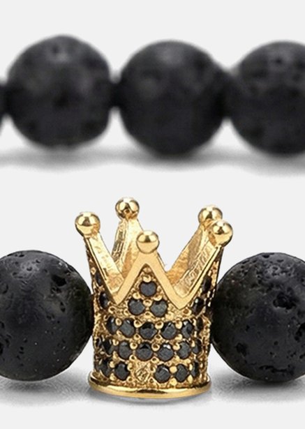 Perlenarmband Noble Crown
