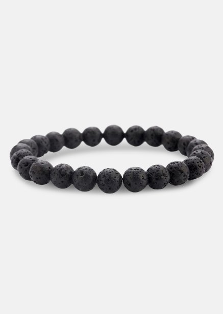 Perlenarmband Obsidian Thread
