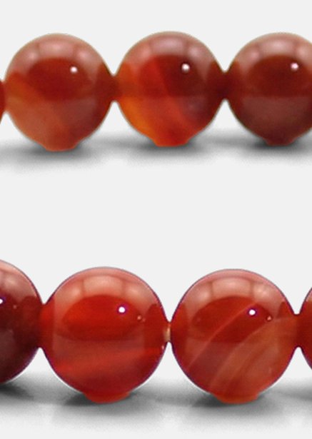 Perlenarmband Crimson Aura