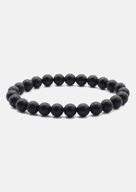 Perlenarmband Obsidian Whisper