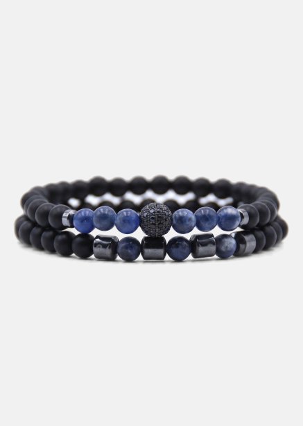 Perlenarmband Midnight Echo
